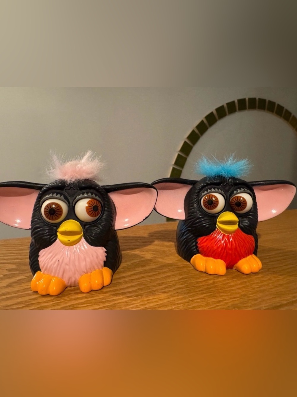 Set of 2 Vintage McDonald’s Furby Happy Meal Toys Y2K 1998